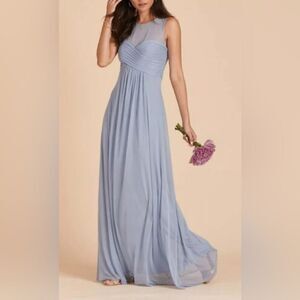 Dusty Blue Ryan Dress from Birdy Grey